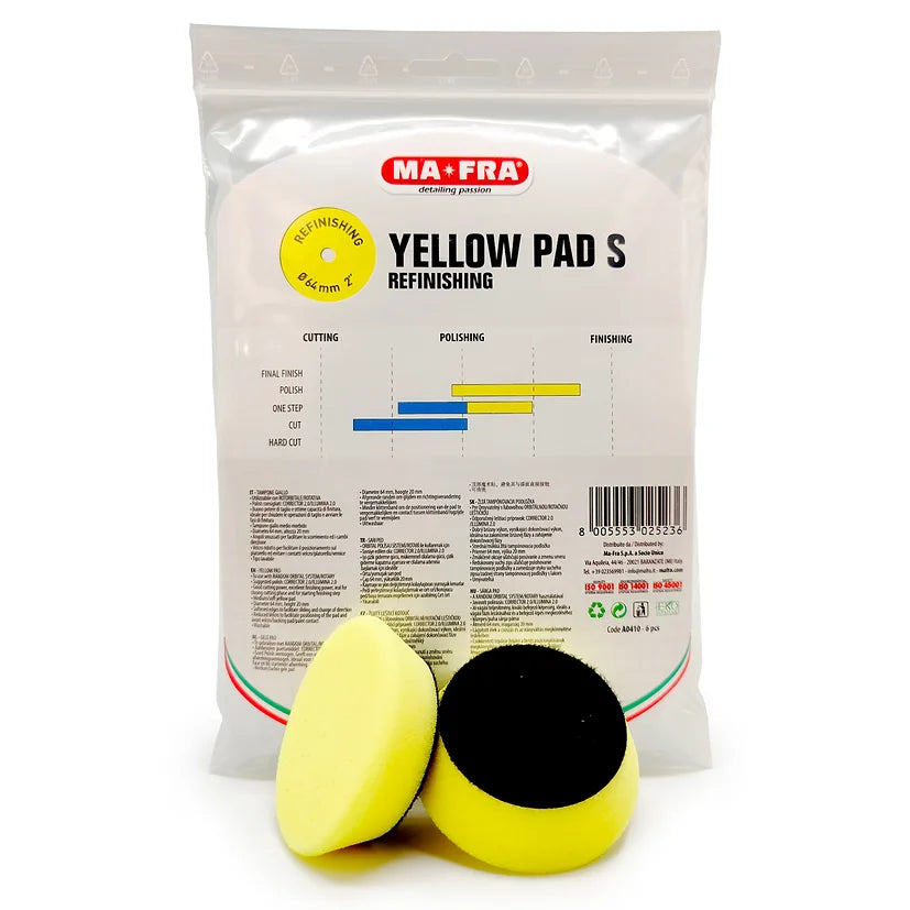 Mafra Yellow Refinishing 1” Pad