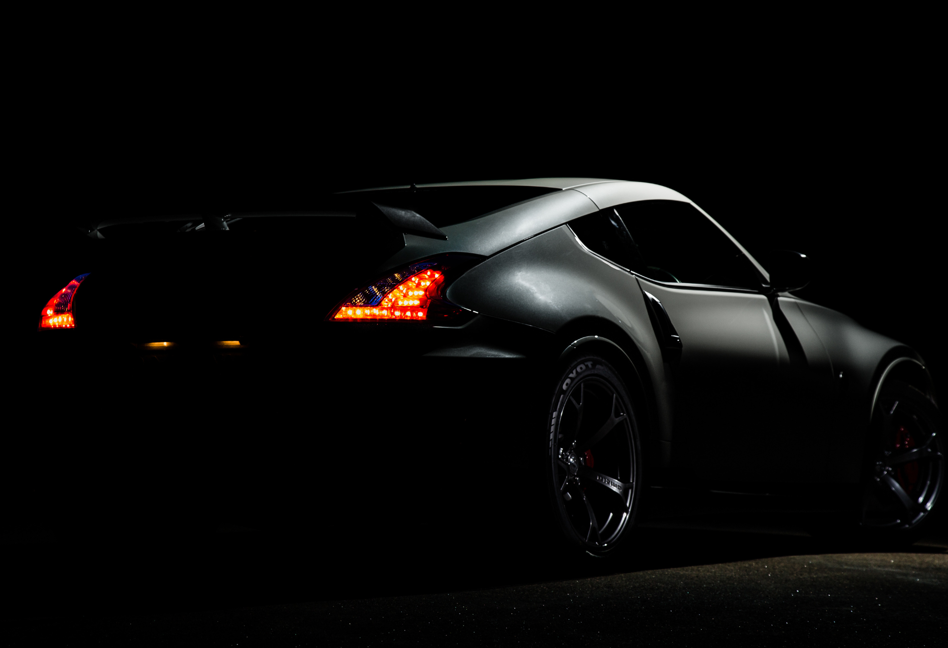 Black detailed car Shine Supply