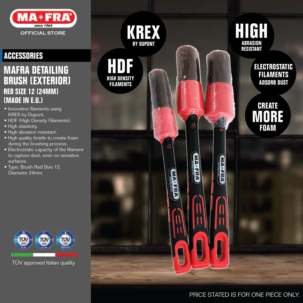 Mafra Exterior Detailing Brush #16-24mm