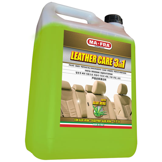 MaFra 3-in-1 Leather Care – Cleans, Nourishes & Protects (500ML / 4.5L)
