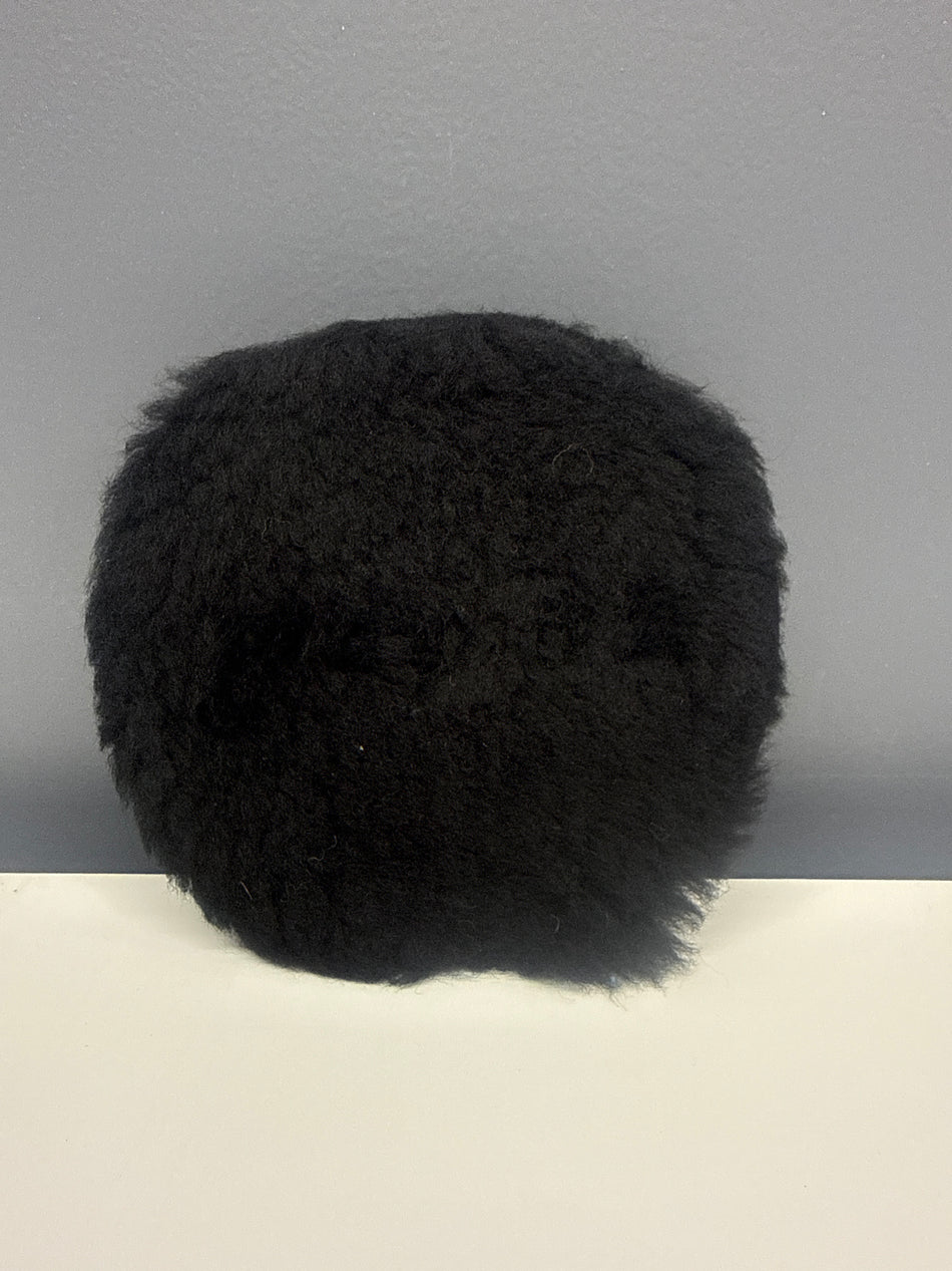 Barjack Black Lambs Wool Cutting Pad (Black) 5”