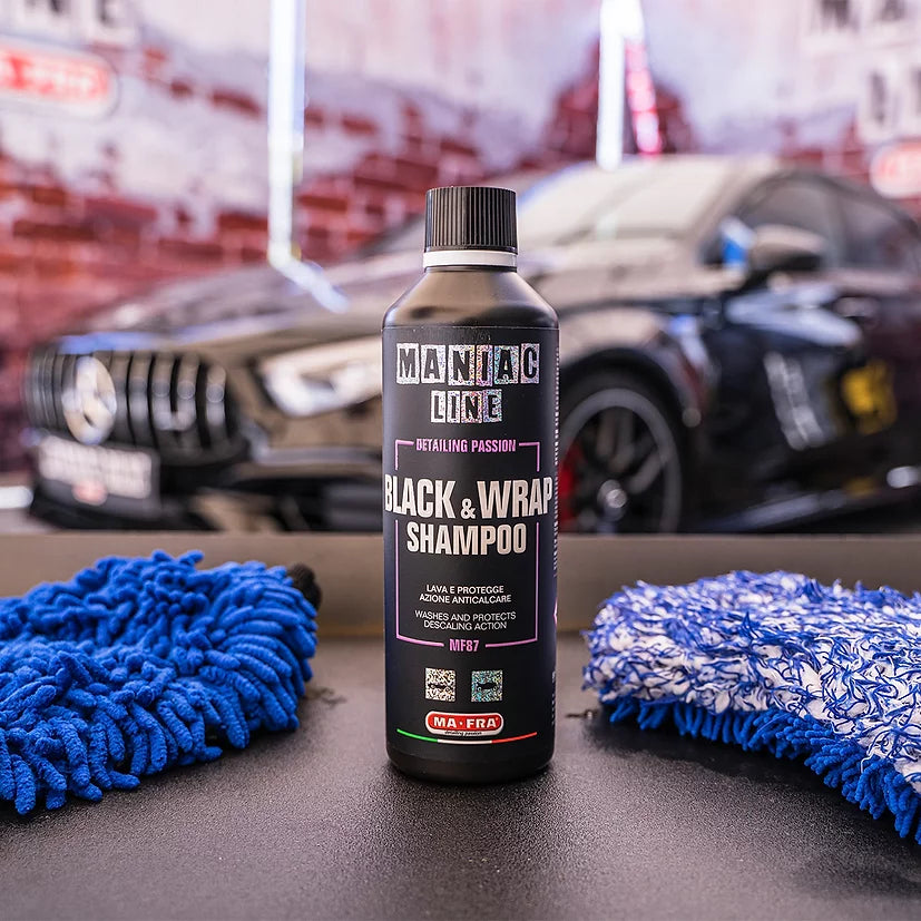 MANIAC Line Black & Wrap Shampoo – pH-Neutral Car Wash